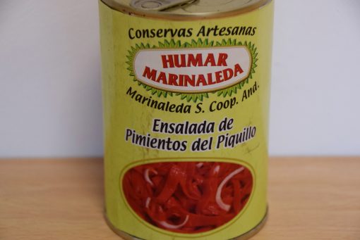Foto de lata de pimientos del piquillo
